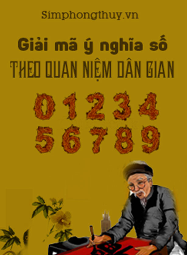 GIẢI M&Atilde; &Yacute; NGHĨA SỐ THEO QUAN NIỆM D&Acirc;N GIAN